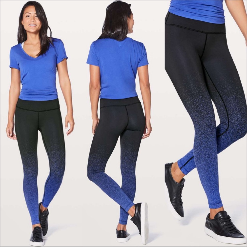 Lululemon Wunder Under Hi-Rise Tight (Ombre Speckle) 28"